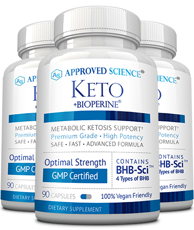 Approved Science® Keto Main Bottle