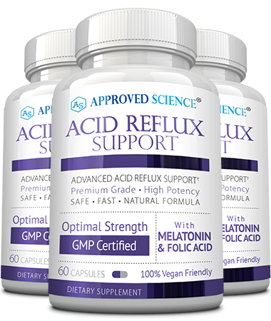 Approved Science® Acid Reflux Support Main Bottle