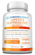 Approved Science® Appetite Suppressant Small Bottle
