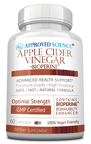 Approved Science® ACV ingredients bottle