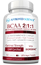 Approved Science<sup>®</sup> BCAA Pills Bottle
