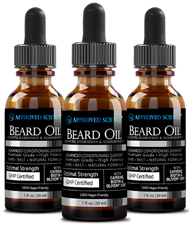 Approved Science® Beard Oil Main Bottle