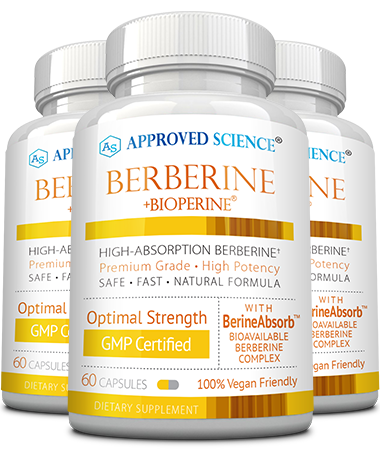 Approved Science® Berberine Main Bottle