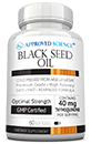 Approved Science<sup>®</sup> Black Seed Oil Bottle