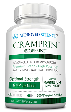 Cramprin™ ingredients bottle