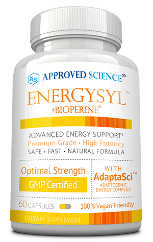 Energysyl™ ingredients bottle