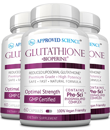 Approved Science® Glutathione Main Bottle