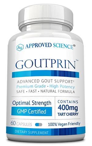 Goutprin™ ingredients bottle