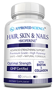 Approved Science® Hair, Skin & Nails Small Bottle