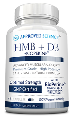 Approved Science® HMB + D3 Risk Free Bottle