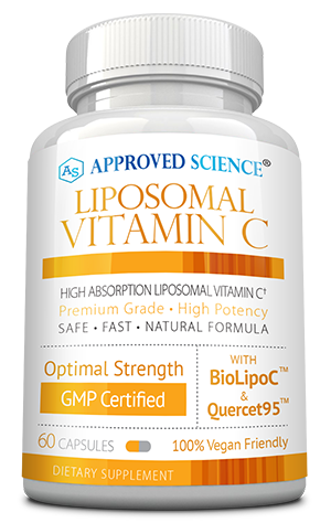 Approved Science® Liposomal Vitamin C ingredients bottle
