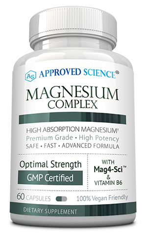 Approved Science® Magnesium Complex ingredients bottle