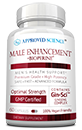 Approved Science<sup>®</sup> Male Enhancement Bottle
