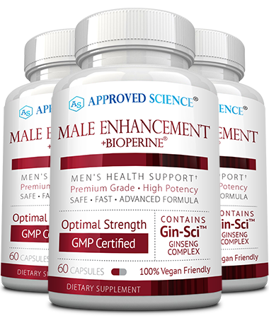 Approved Science® Male Enhancement Main Bottle