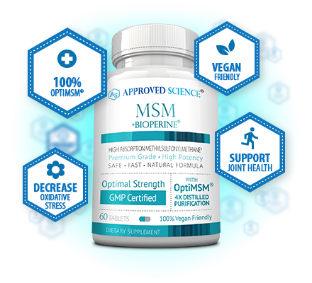 Approved Science® MSM Bottle Plus