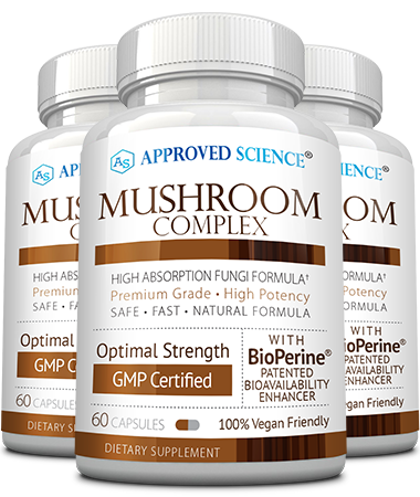 Approved Science® Mushroom Complex Main Bottle