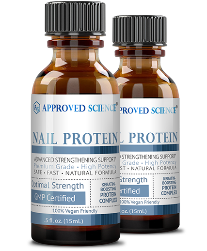 Approved Science® Nail Protein ingredients bottle