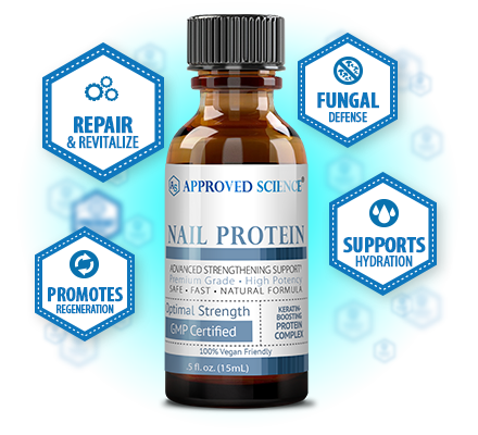 Approved Science® Nail Protein Bottle Plus