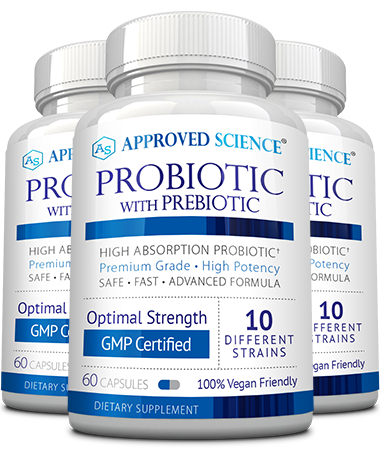 Approved Science® Probiotic Main Bottle