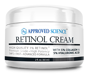 Approved Science® Retinol Cream ingredients bottle