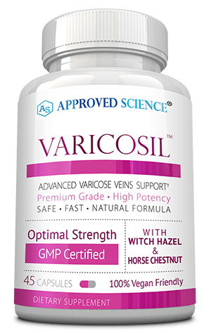 Varicosil™ ingredients bottle
